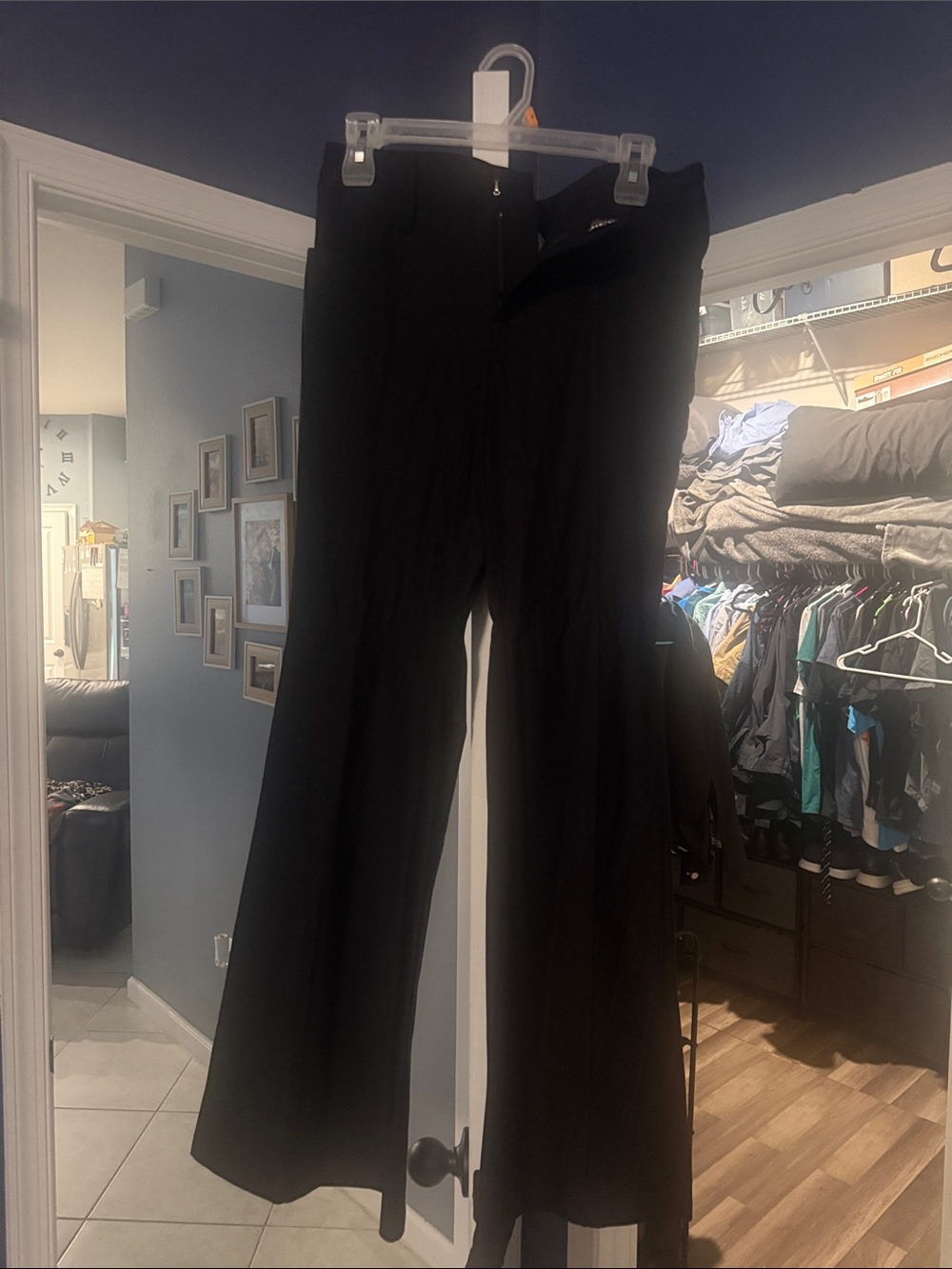 Classic Black Women's dress pants - Tailored Wide Leg